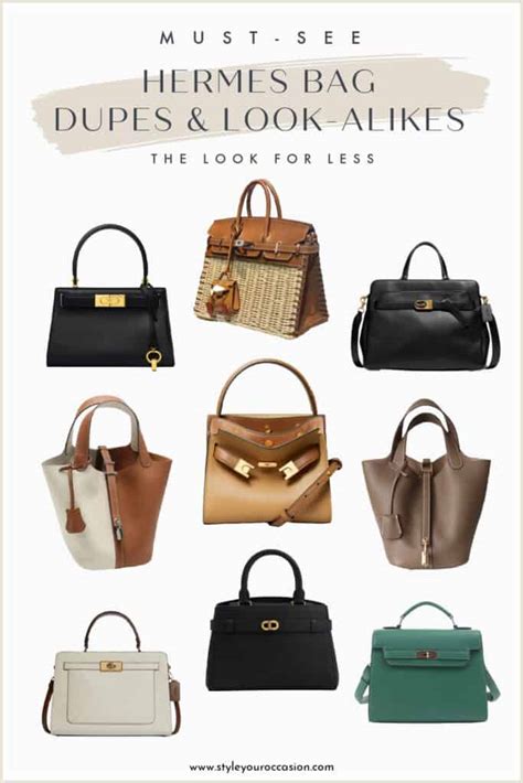 hermes dupes bags|copies of hermes bags.